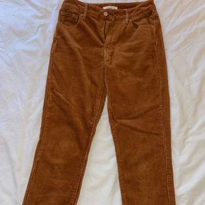 Pacsun corduroy high waisted mom jeans, size 26